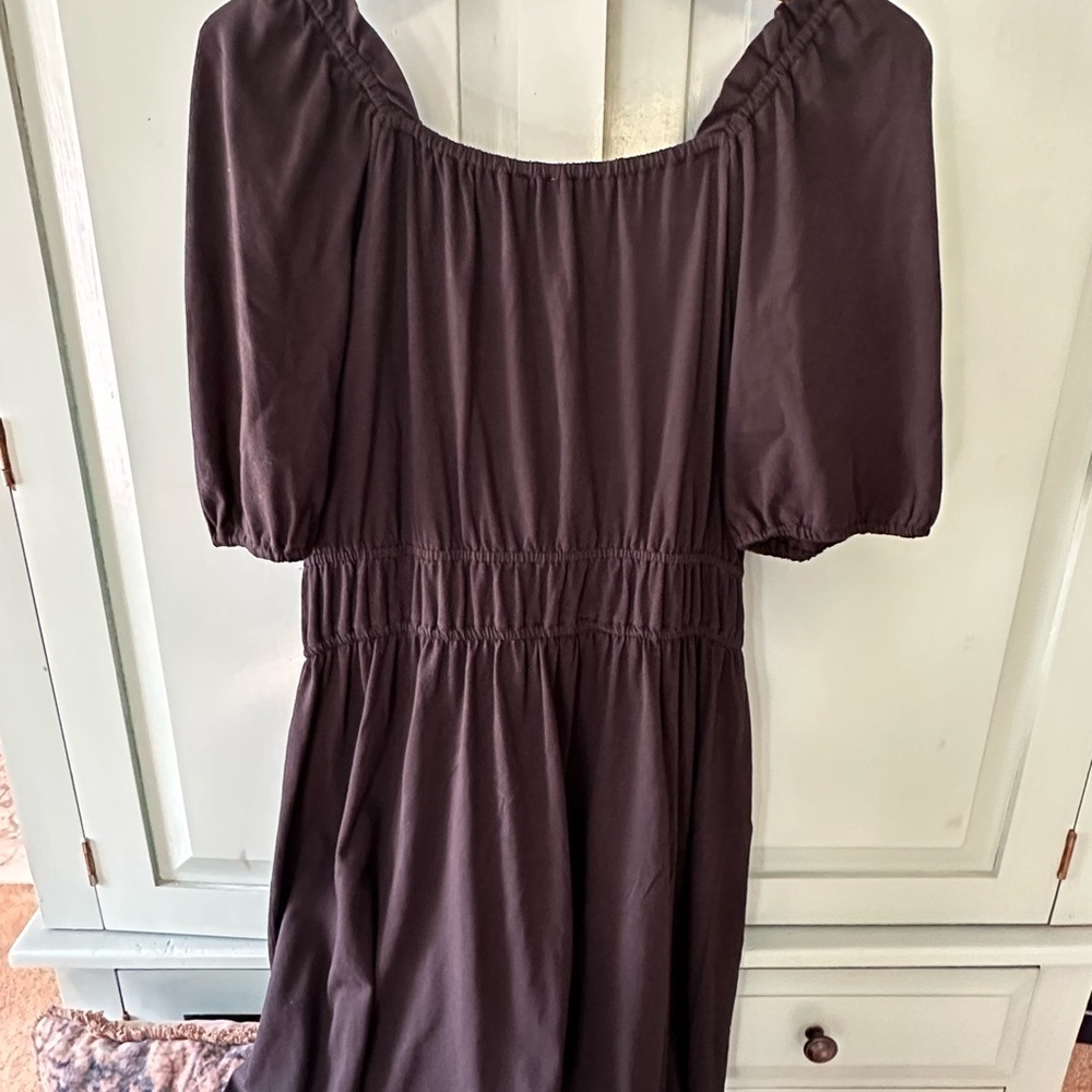 J. Crew Black Short Sleeve Dress